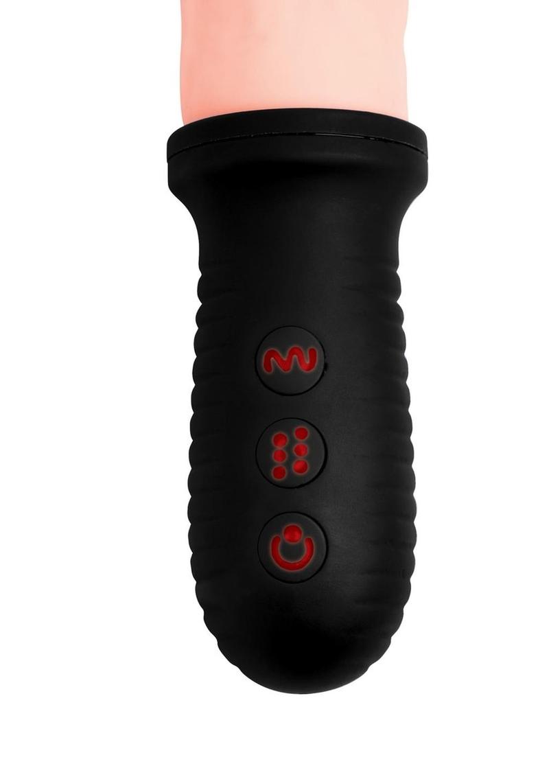 Pounder Vibrating And Thrusting Dildo