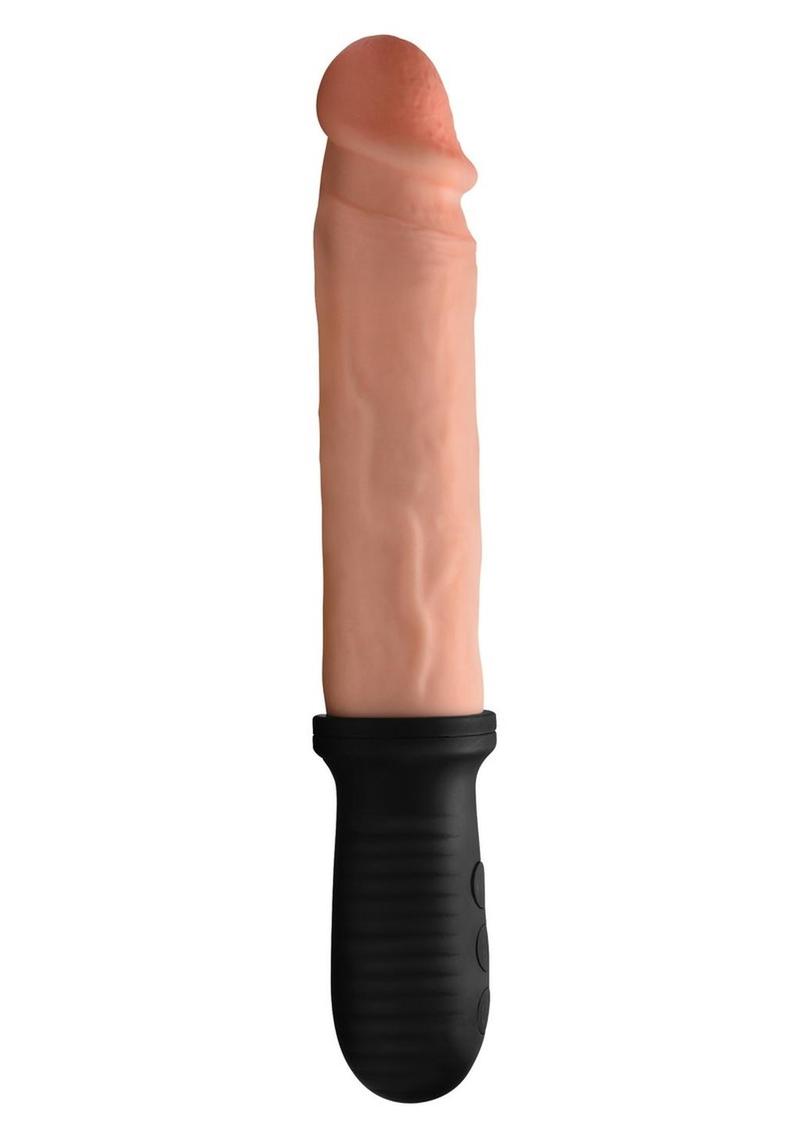 Pounder Vibrating And Thrusting Dildo