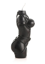 Bound Goddess Drip Candle Red Sculpted Torso Art Candle