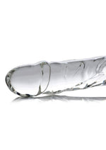 Master Series Brutus Glass Dildo Thruster for Intense Pleasure