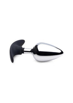 Dark Invader Metal and Silicone Anal Plug