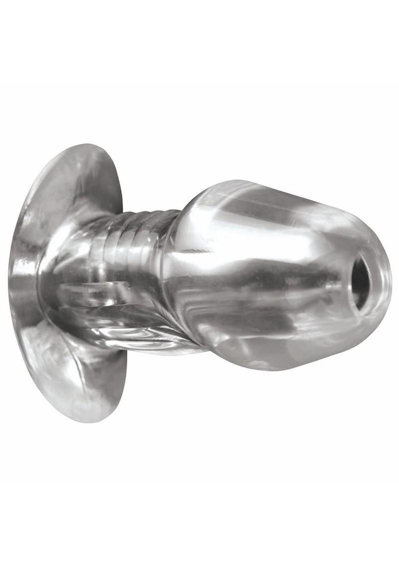 Dicked Clear Hollow Anal Plug