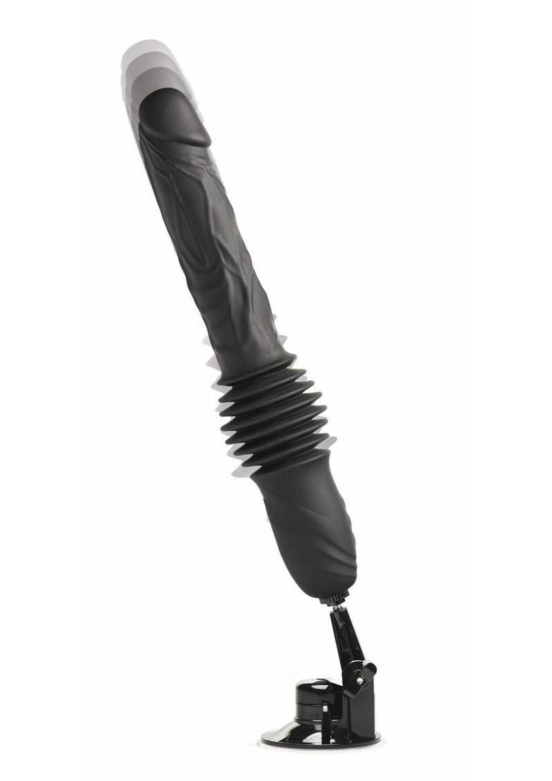 Double Pounder Vibrating Dildo Thruster