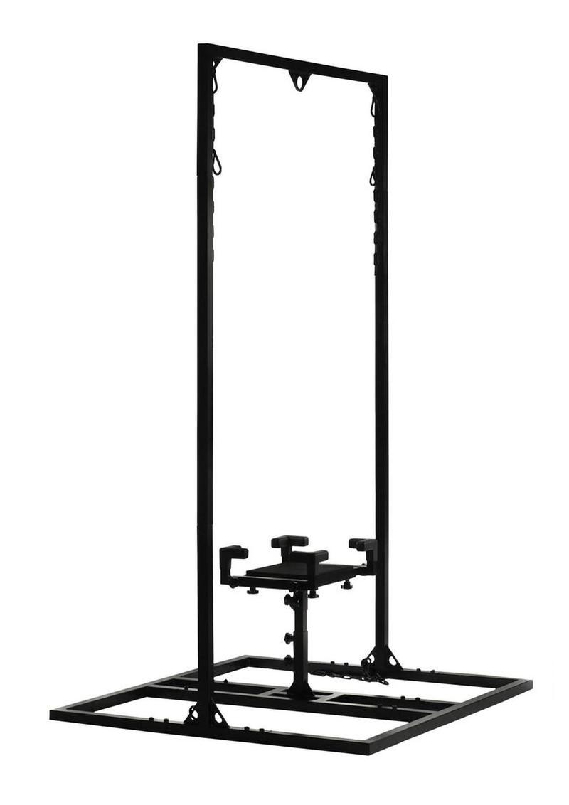 Master Series Pleasure Post Saddle Frame - Black