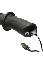 Master Series Powerful Thrusting Silicone Vibrator