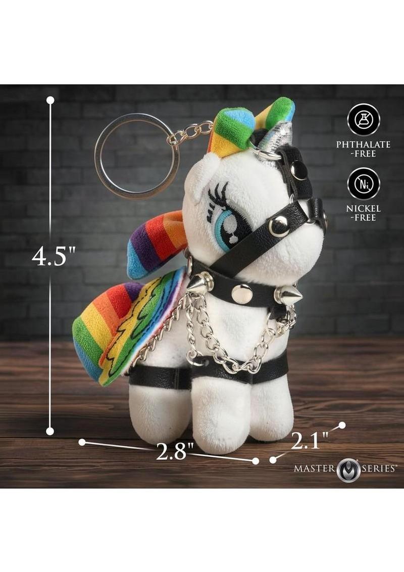 Prism Pearl Pony Keychain