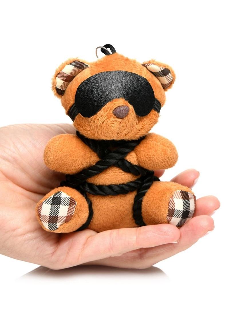 Bound Teddy Bear Keychain