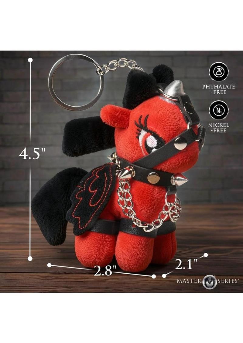Master Series Scarlett Chainheart Pony Keychain
