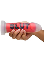 Master Series Slut Silicone Dildo Bold Vibrating Pleasure