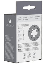 Me You Us Magnetic Cock Ring Stretchy Textured