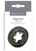 Me You Us Magnetic Cock Ring Stretchy Textured