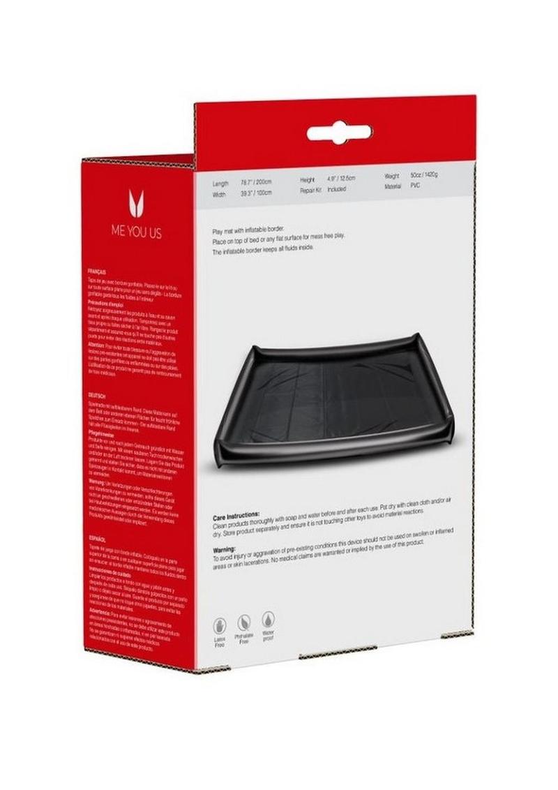 Me You Us Play Mat with Inflatable Border