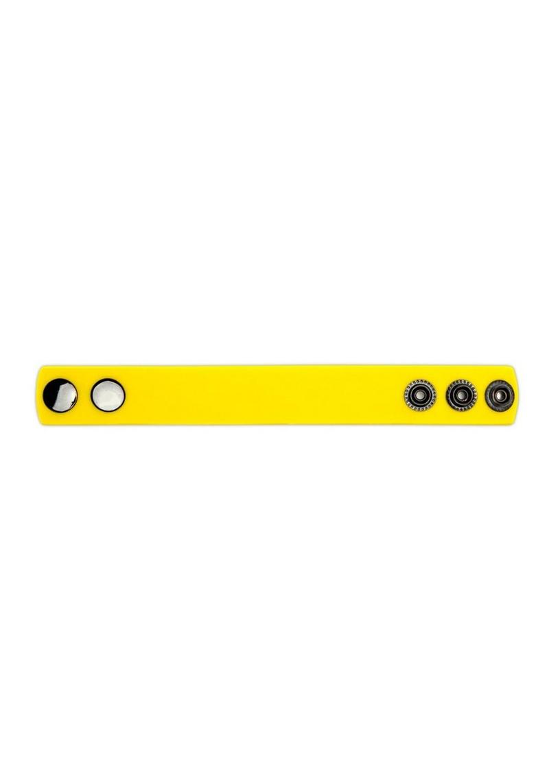 Me You Us Yellow Silicone Adjustable And Comfortable Cock Strap