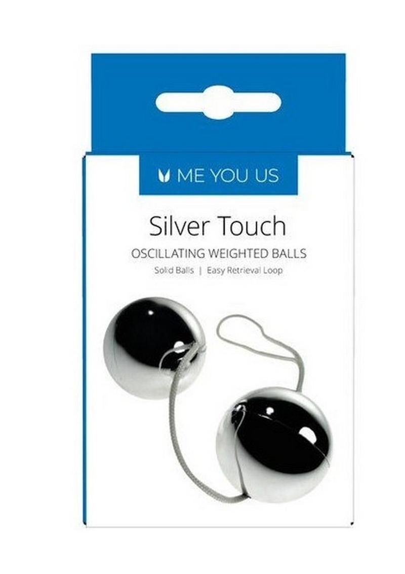Me You Us Silver Touch Oscillating Weighted Kegel Balls
