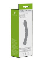 ME YOU US Textured Ice G-Spot And P-Spot Teaser Glass Dildo