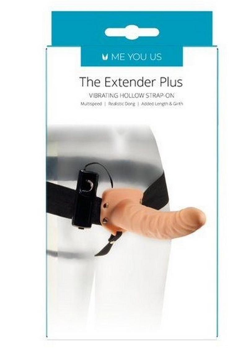 ME YOU US The Extender Plus Realistic Dong Hollow Strap-On