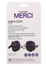 Merci Velvet Wrist Cuffs