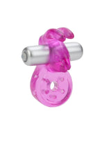 Micro Vibe Arouser Bunny Vibrating Cock Ring With 3 Speed Settings