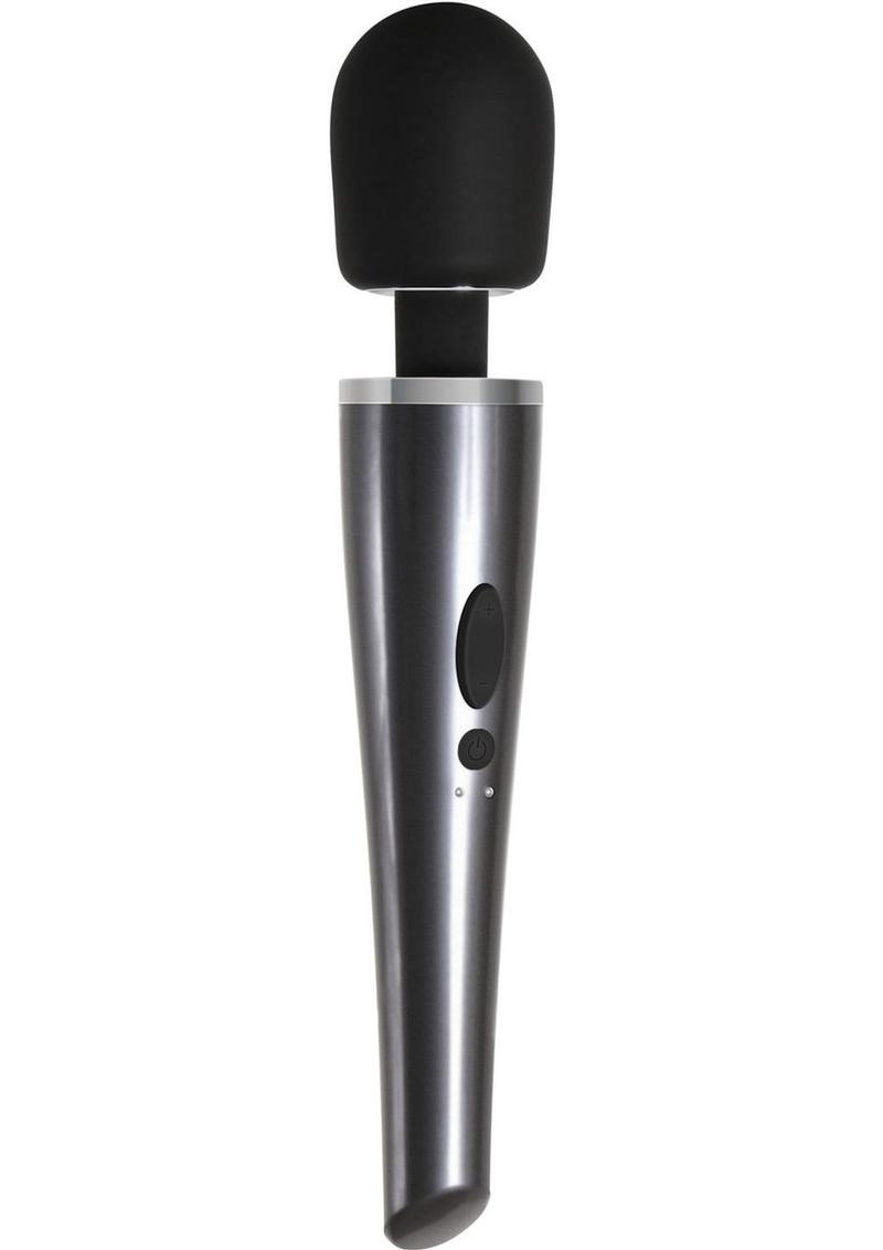 Mighty Metallic Wand Silicone Body Massager