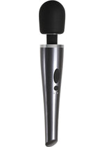 Mighty Metallic Wand Silicone Body Massager
