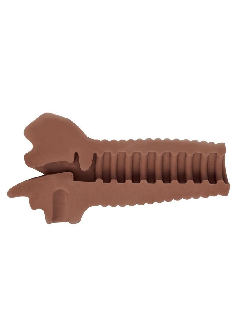 Mistress Mercedes Bio Skin Vibrating Deep Throat Mouth Stroker