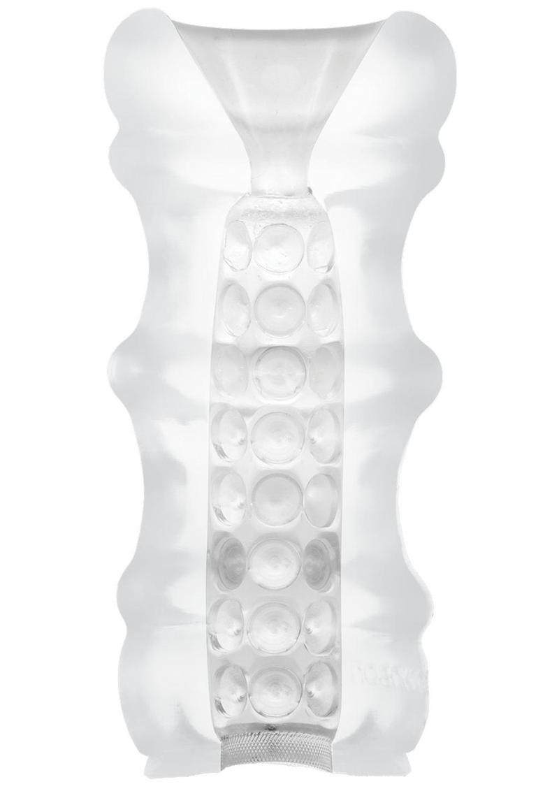 Mood Pleaser Massage Beads UltraSkyn Masturbator Frosted Texture
