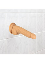 Naked Addiction 8in Silicone Dual-Density Dildo Realistic Texture