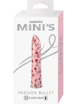 Nasstoys Mini's Passion Rechargeable Bullet - Multicolor/Pink