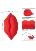 CalExotics Naughty Bits MUAH Mini Vibrator 10 Functions Rechargeable