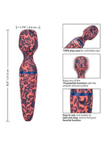 Naughty Bits W.I.L.F Wand Massager Multicolor Waterproof Vibrator