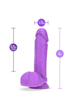 Neo Fragrance-Free Dual Density Dildo With Balls