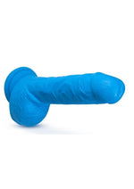 Neo Fragrance-Free Dual Density Dildo With Balls