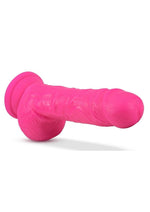Neo Fragrance-Free Dual Density Dildo With Balls