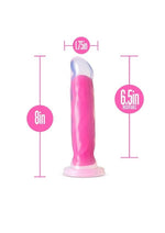 Neo Elite Glow in the Dark Marquee Silicone Dildo 8 Inch