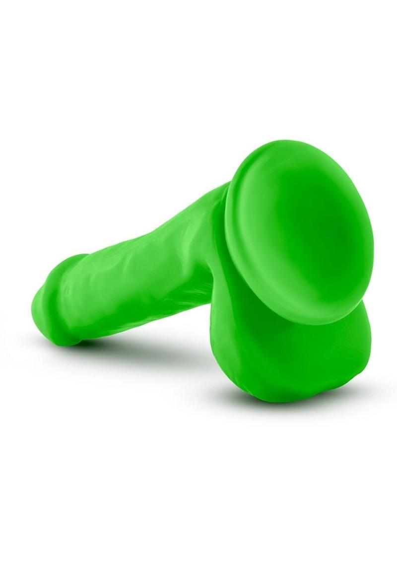 Neo Elite Silicone Dual Density Cock with Balls