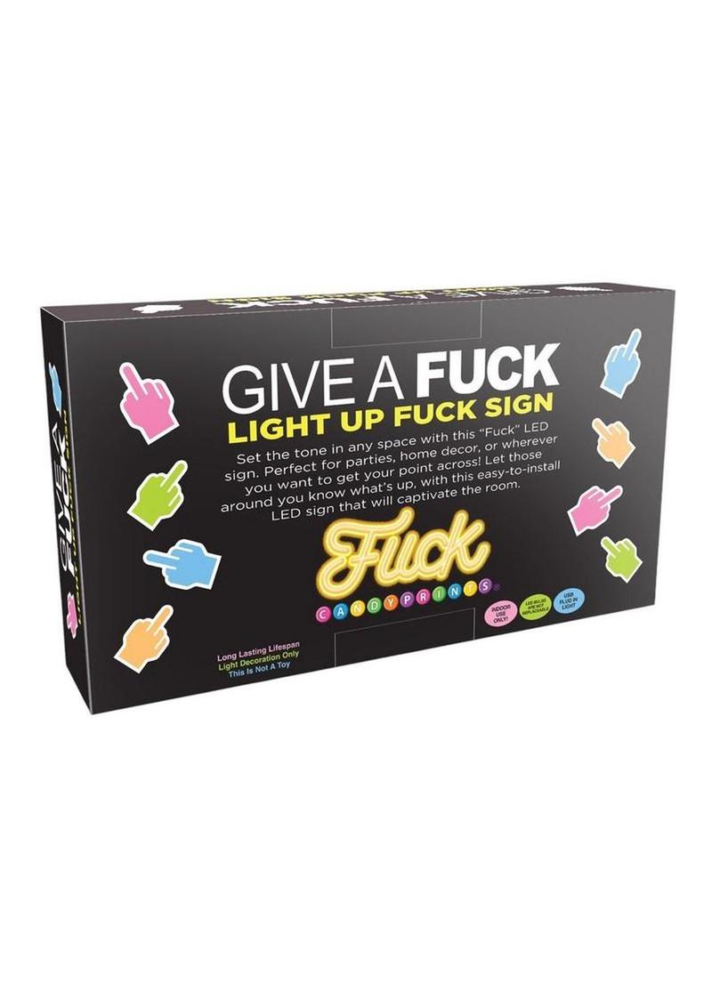 Light Up Fuck Sign Funny Neon LED Wall Décor for Bold Sexy Vibes