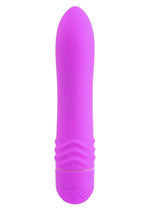 Neon Luv Touch Waves Waterproof Textured Vibrator