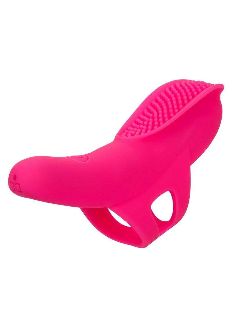 Neon Vibes The Nubby Rechargeable Silicone Finger Vibrator