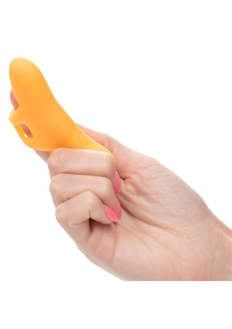 The Pleasure Neon Vibe Rechargeable Finger Teaser