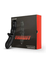 Nexus Thrust Rechargeable Silicone Anal Thrusting Prostate Probe - Black