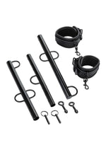 Nocturnal Collection Spreader Bar with Cuffs - Black