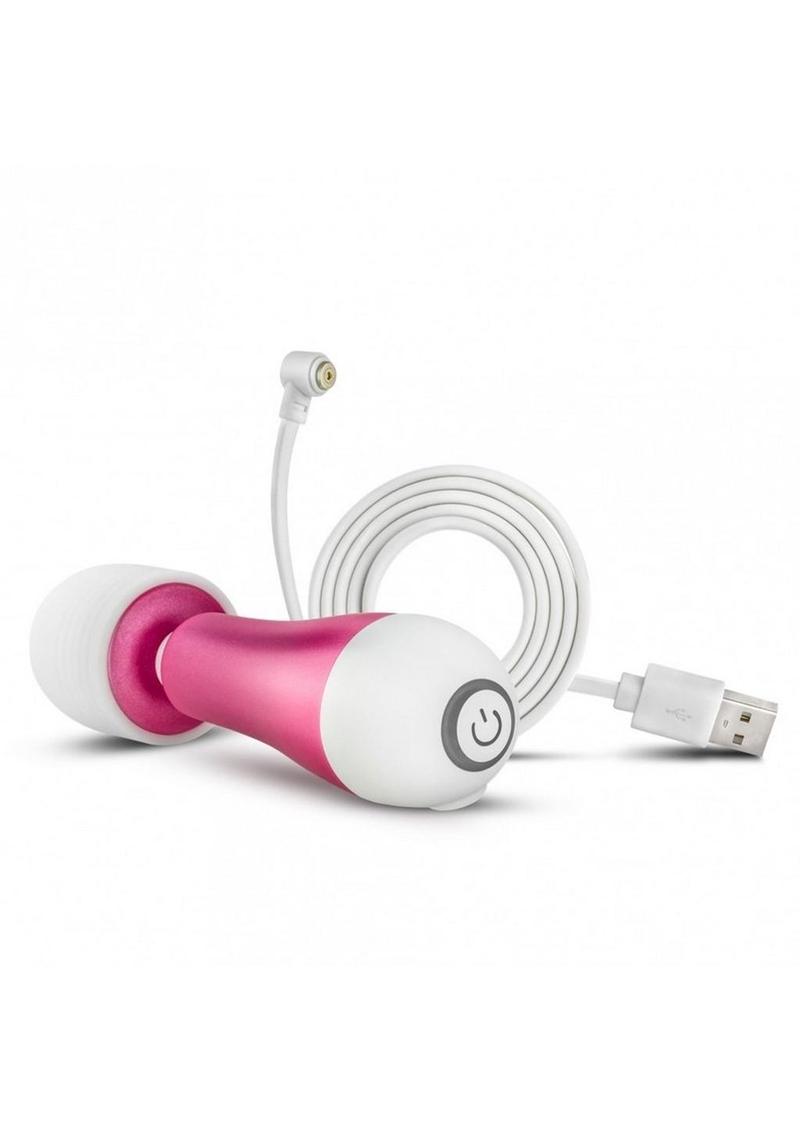 Noje Jules Rose Rechargeable Silicone Wand Massager