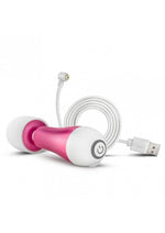 Noje Jules Rose Rechargeable Silicone Wand Massager
