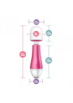 Noje Jules Rose Rechargeable Silicone Wand Massager