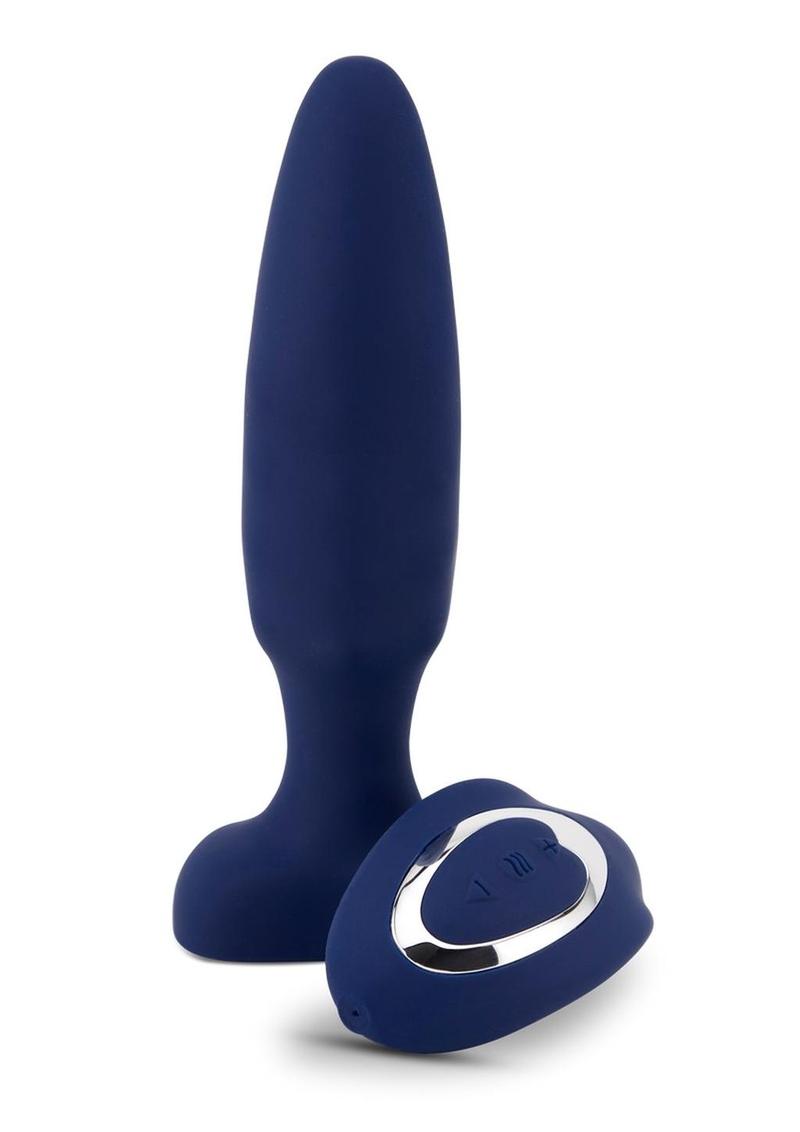 Nu Sensuelle Fino Roller Motion Rechargeable Anal Plug With Remote