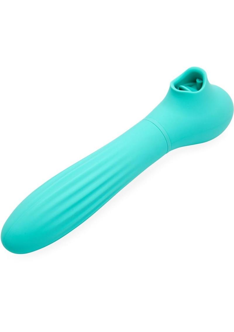 Nu Sensuelle Daisy Triple Action Vibrator Suction And Thrusting UV
