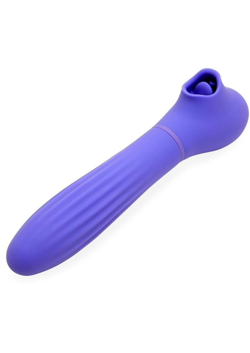 Nu Sensuelle Daisy Triple Action Vibrator Suction And Thrusting UV