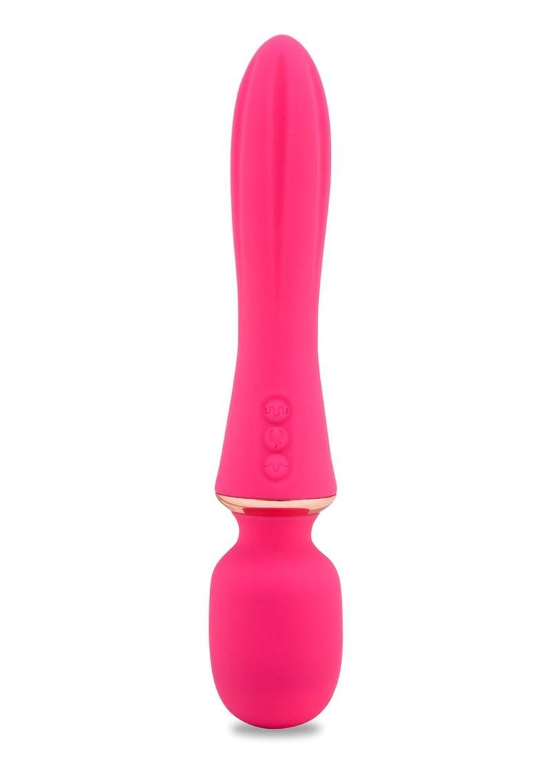 Nu Sensuelle Nubii Mika Mini Wand Silicone Vibrator with Turbo Boost