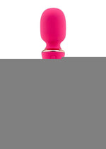 Nu Sensuelle Mika Nubii Rechargeable Silicone Mini Wand - Pink
