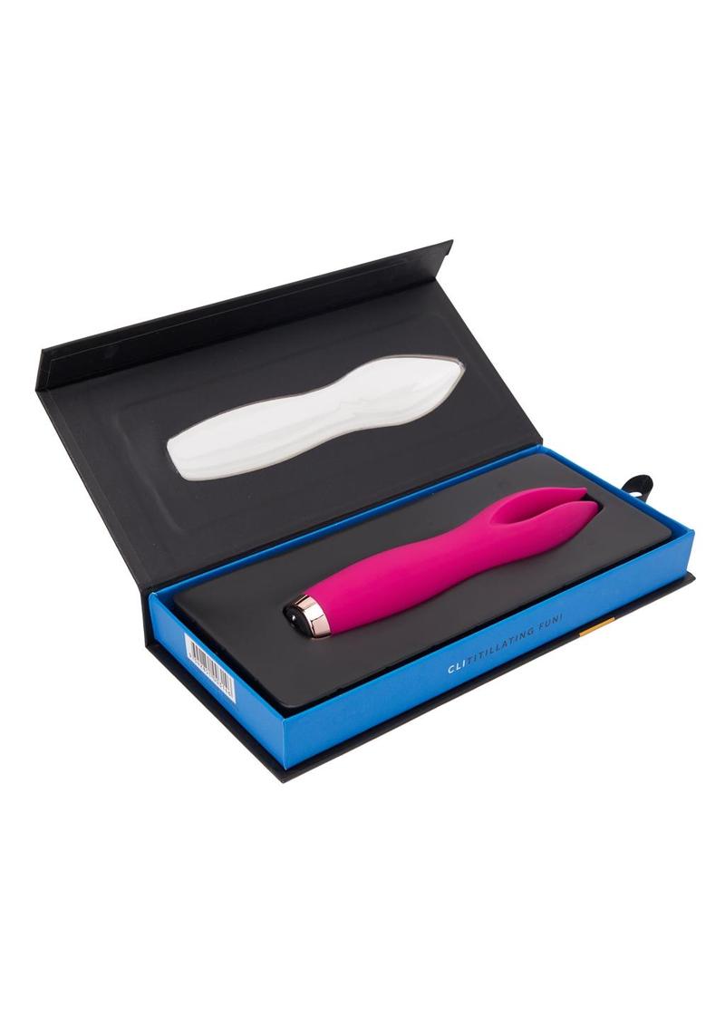 Nu Sensuelle Tulip Multi-Play Clitoral Stimulator Silicone Vibrator